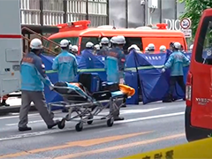 日本一男子在东京银座喷洒不明物质 致多人身体不适