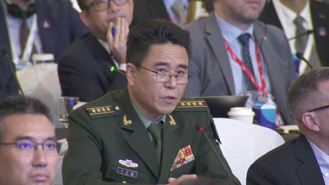 中方提问日本何时向二战亚洲受害国道歉 日防卫大臣未正面回答 转谈日本扩军
