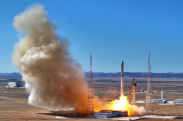 长征十二号乙遥一运载火箭发射成功