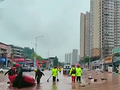 重庆合川暴雨导致内涝 专业救援力量紧急驰援