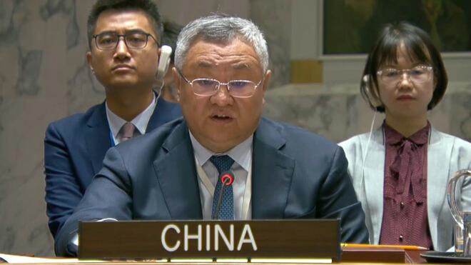 安理会伊朗核问题公开会 中方代表:武力威胁无法解决伊朗核问题