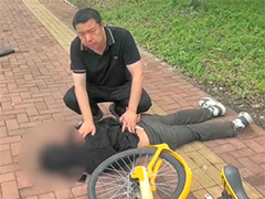 警方无人机全程拍下电诈取现"谍战片"