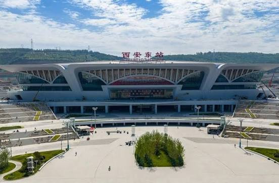 西安东站亮相 基本具备开通运营条件
