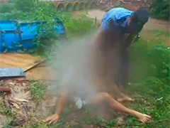西双版纳男子河边垂钓落水 民警跳河救人