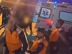 广西涠洲岛幼童突发急症 海警跨海紧急转运
