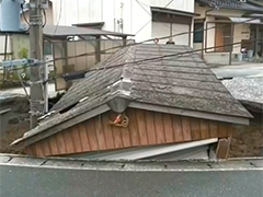 双风暴夹击日本 暴雨成灾致1死3伤