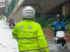 上海局地暴雨再度来袭 黄浦、徐汇局地过程降雨量近100毫米