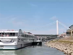 匈牙利 多瑙河水位走低 航运和旅游业面临挑战