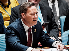 美国常驻联合国代表表示 美方暂停对伊朗军事打击 为谈判留出空间
