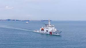 中国海警舰艇编队 起航赴北太平洋开展公海渔业执法巡航