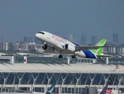 C919高原型首架机完成首飞