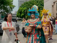 上博美洲展热潮持续 第二轮玉米丰收