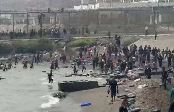 西班牙飞地休达移民危机 休达非法移民越境事件致至少100人死亡
