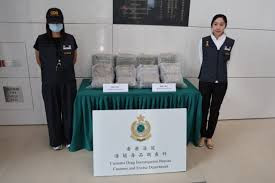 香港海关侦破跨国贩毒案 检获约5600万港元疑似大麻花毒品