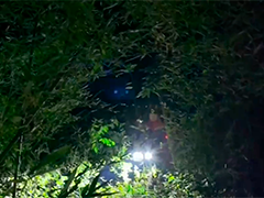 湖北黄石外卖员凌晨送餐被导航带入荒山 消防连夜救出