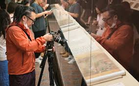 故宫展览上新 《游春图》《步辇图》等唐宋珍品亮相
