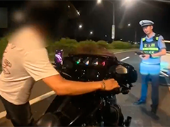 长春进行"飙车炸街"专项治理 非法改装深夜飙车 扰民肇事隐患重重
