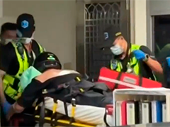 台湾桃园机场发生持刀劫持事件