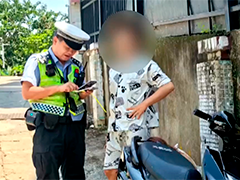 深圳 电动自行车闯快速路 交警上门查处