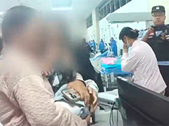 昆明:幼儿突发疾病 警车8分钟火速送医